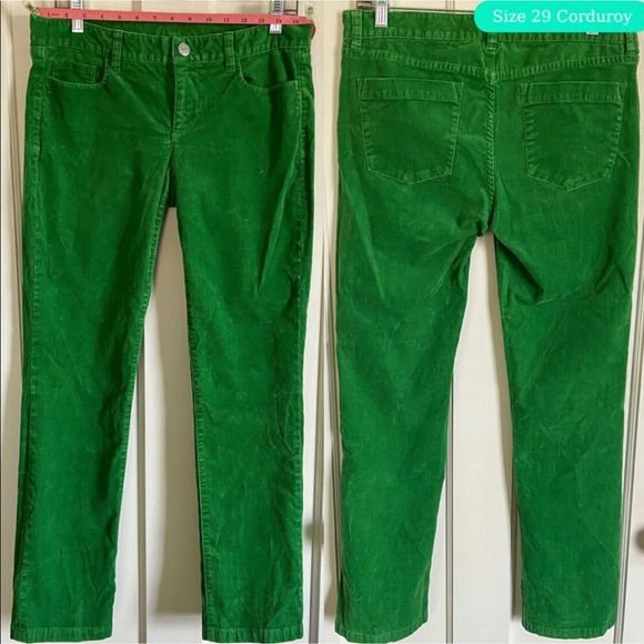 J. Crew Denim - Women JCrew Corduroy 🍀Emerald Green